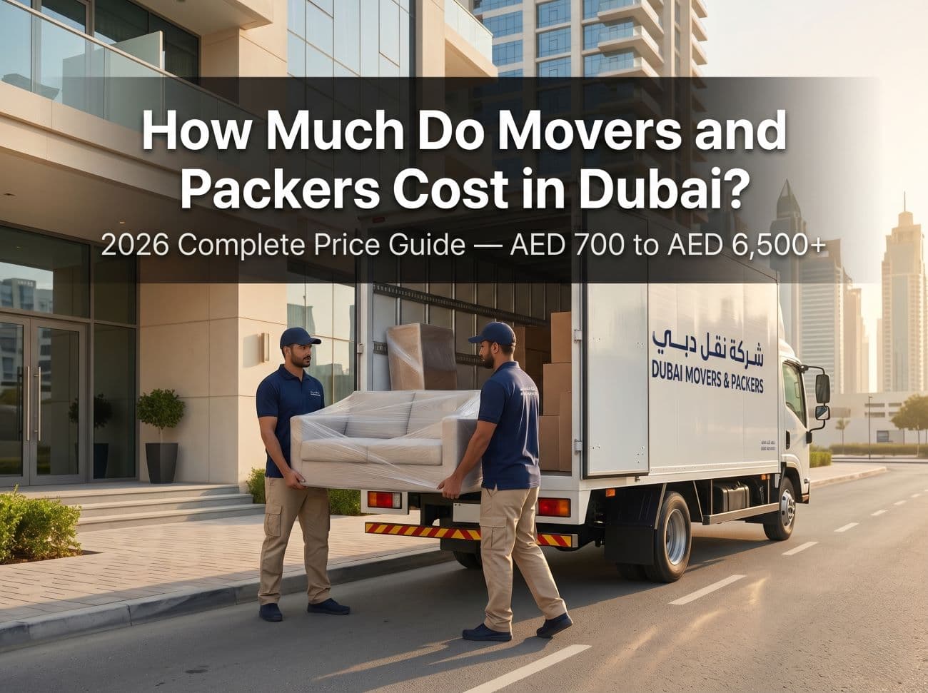 how much do movers and packers cost in dubai? (2026 price guide)
